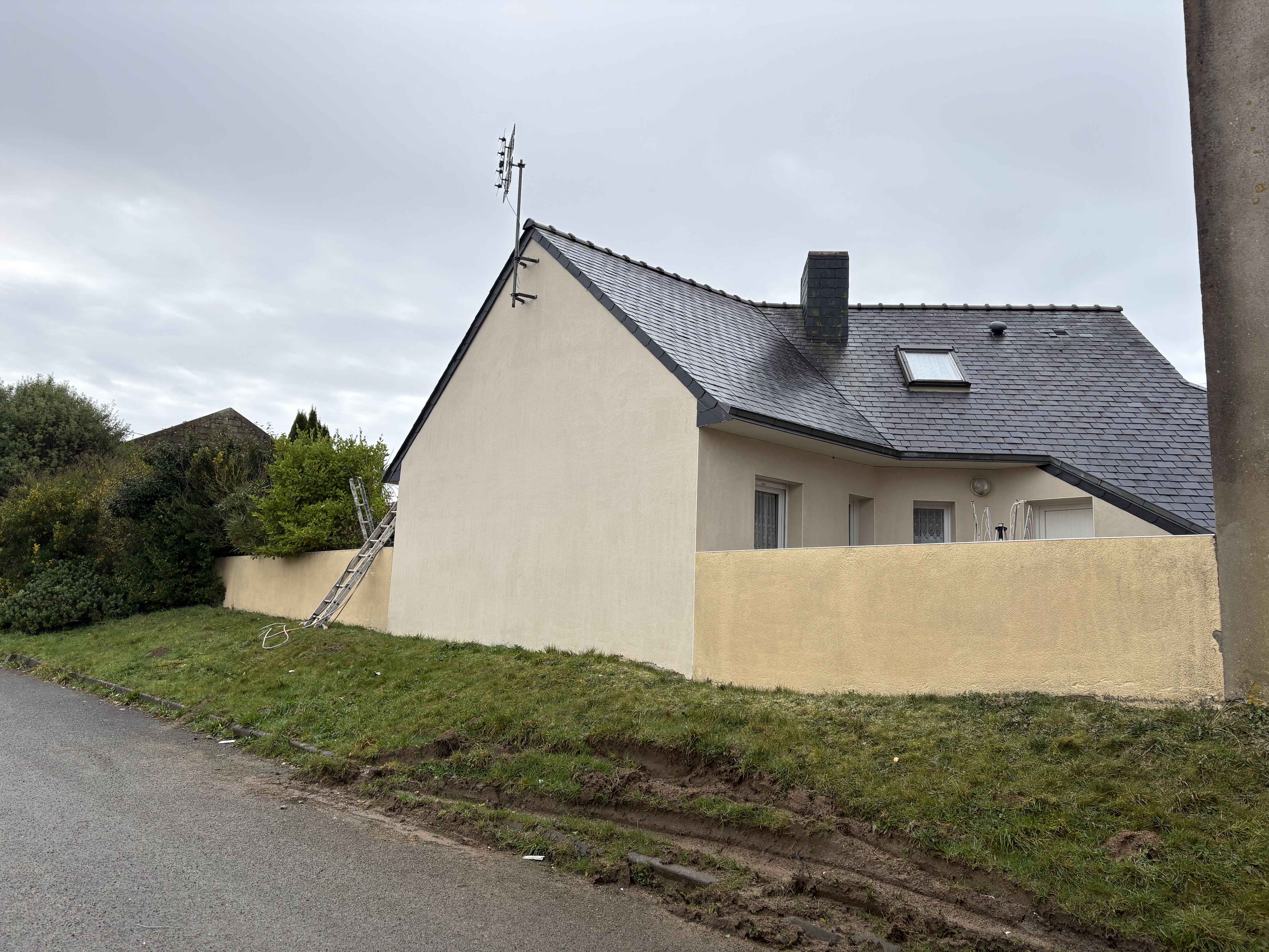 Après - Ravalement façade Lesneven