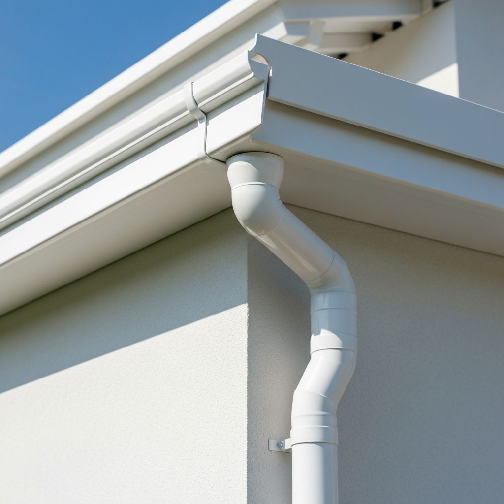 Gouttière en PVC
