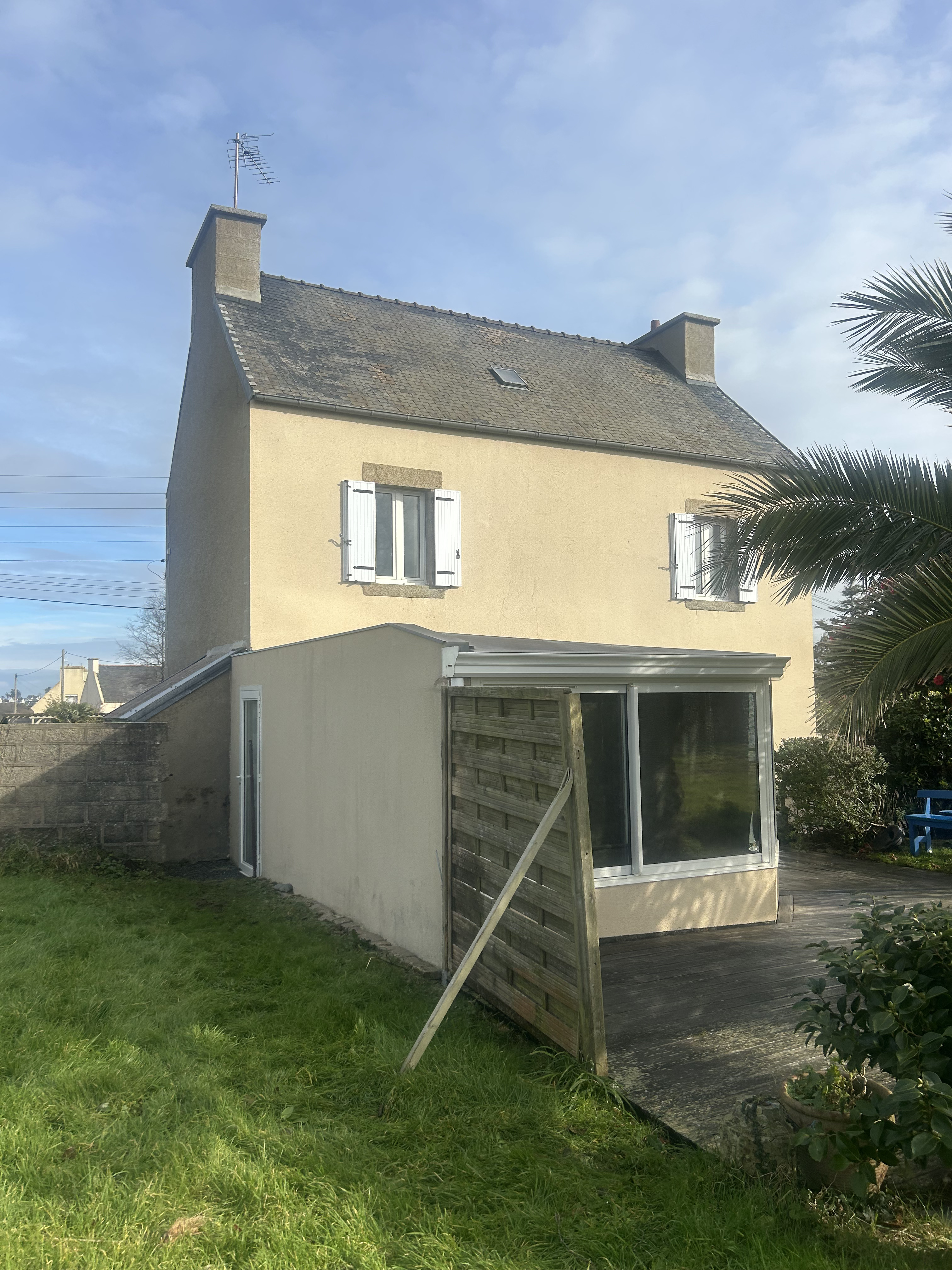 Ravalement façade Lesneven - Après